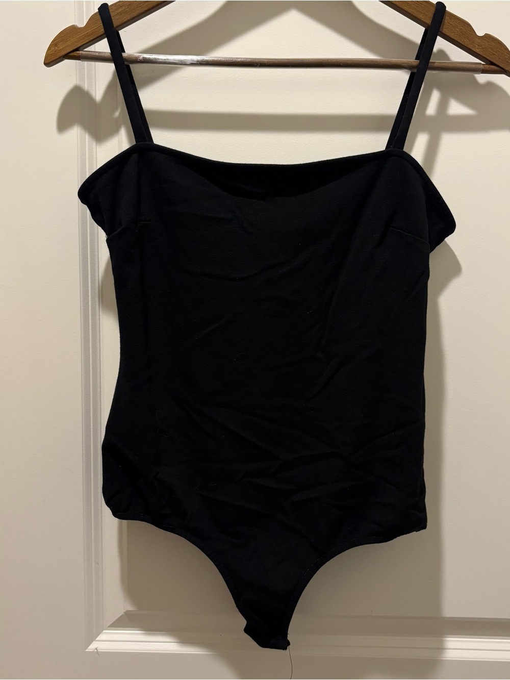 Free People Intimately Black Bodysuit
